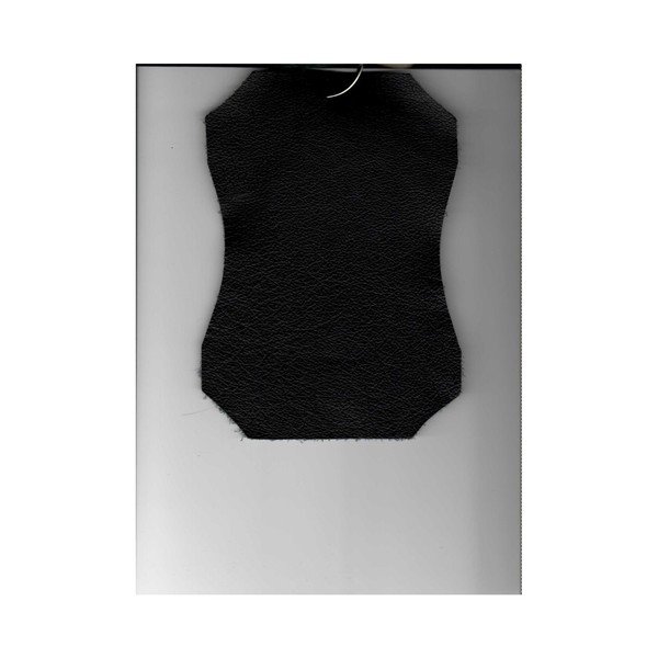 Omnikron fekete bőr kinyitható sarokkanapé, bal oldali kivitel - Windsor & Co. Sofas-image-1