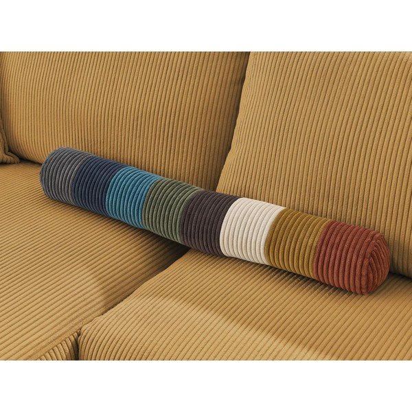 Mustársárga kordbársony kanapé modul (középső rész) Nihad modular – Bobochic Paris-image-3