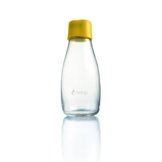 Élénksárga üvegpalack élettartam garanciával, 300 ml - ReTap