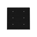 May fekete komód, 72 x 68 cm - Tvilum