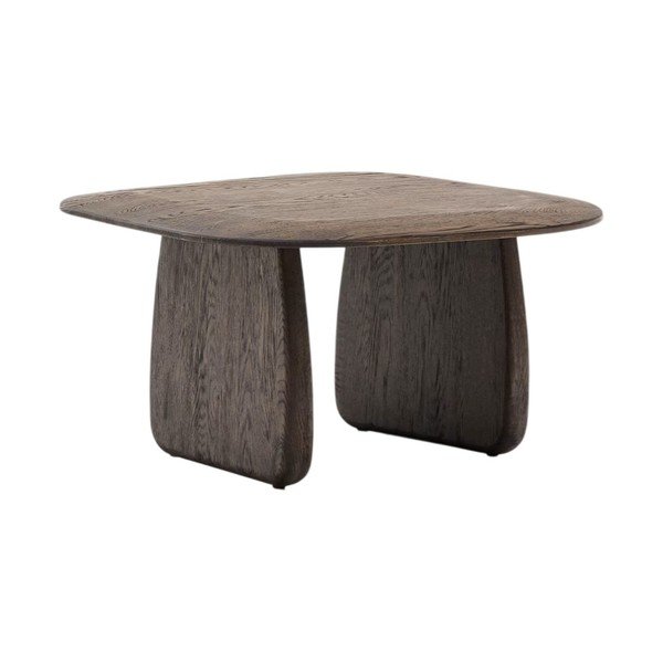 Tölgyfa tárolóasztal 70x71 cm Pirita – Kave Home