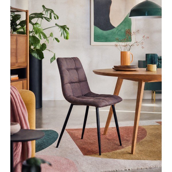 Middelfart 2 db-os sötétbarna étkezőszék szett - House Nordic-image-1