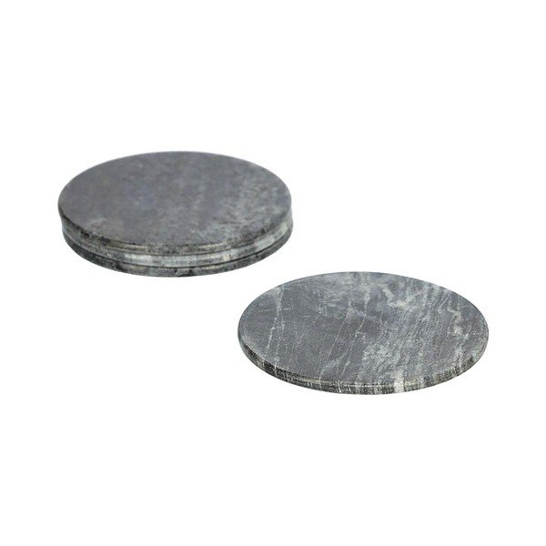 Szürke márvány poháralátét szett 4 db-os Tresa – Kave Home