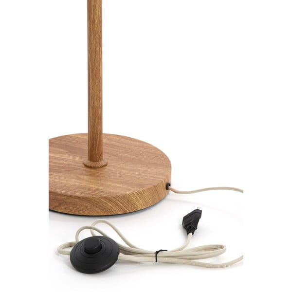 Natúr színű állólámpa textil búrával (magasság 159 cm) Dania – Light & Living-image-4