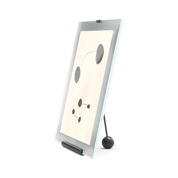 Fekete üveg álló képkeret 26x30,5 cm Flute – Umbra-image-4