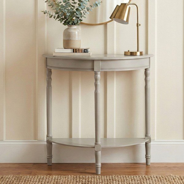 Szürke borovi fenyő konzolasztal 30x80 cm Heritage – Premier Housewares-image-1