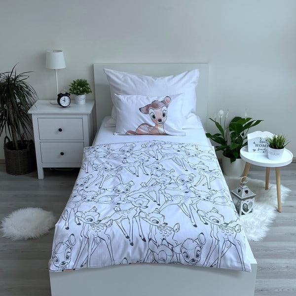 Pamut ágyneműhuzat babaágyhoz 100x135 cm Bambi – Jerry Fabrics-image-2