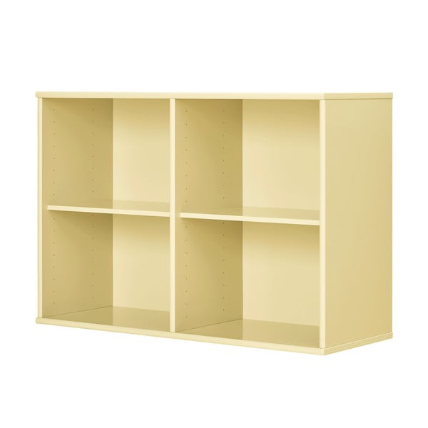 Világossárga függő könyvespolc 89x61 cm Mistral – Hammel Furniture-image-1