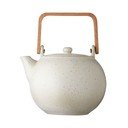 Basics krémszínű agyagkerámia teáskanna, 1,2 l - Bitz