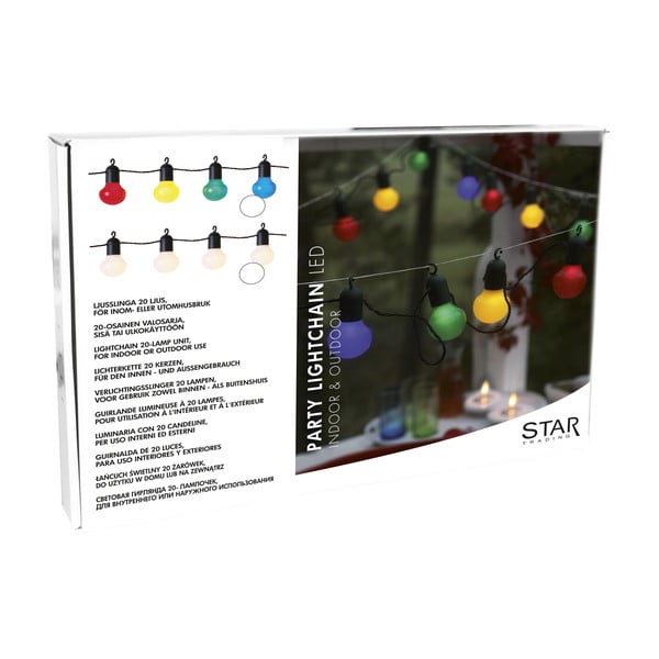 Hooky színes kültéri LED fényfüzér, hosszúság 5,7 m - Star Trading-image-2