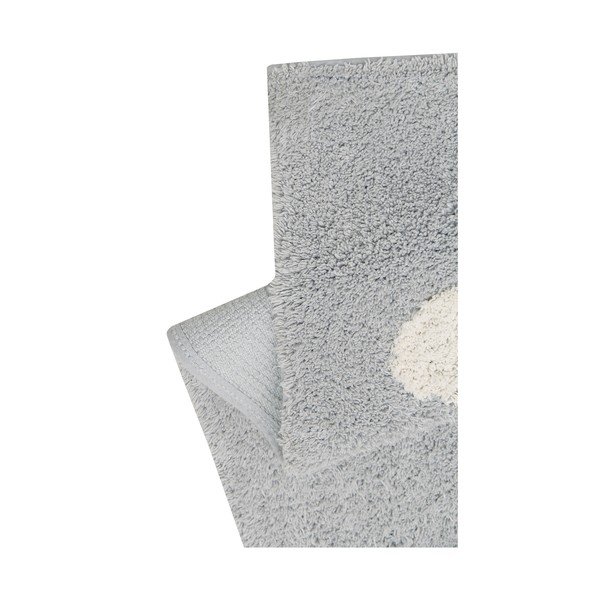 Szürke mosható kézi szövésű pamutkeverék gyerek szőnyeg 120x160 cm Clouds Grey – Lorena Canals-image-4