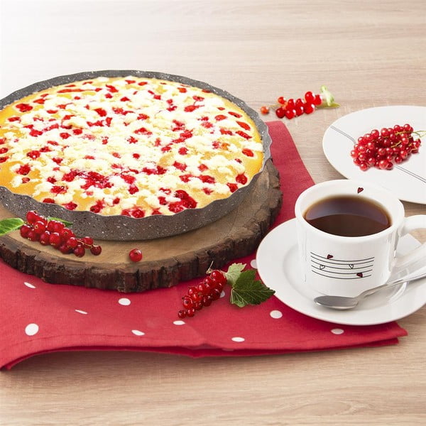 Szervírozó fa vágódeszka ø 39 cm Mango – Orion-image-1