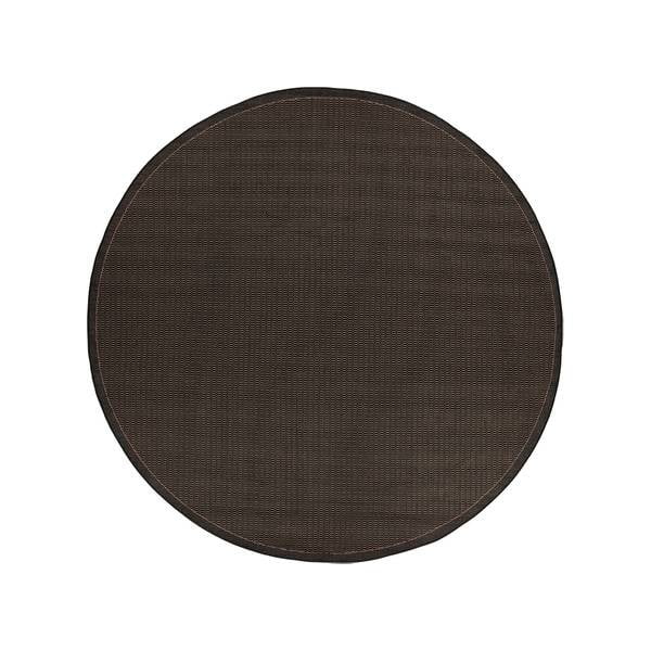 Tatami fekete kültéri szőnyeg, ø 200 cm - Floorita