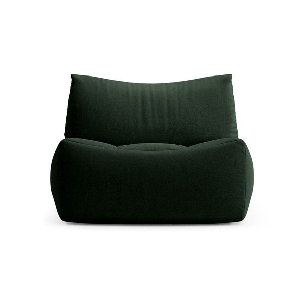 Sötétzöld bársony ülőpárna Tove – Micadoni -image-2