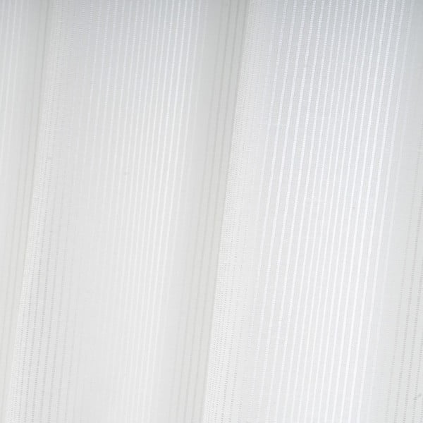 Fehér lenkeverék fényáteresztő függöny 140x260 cm Fifties – Casa Selección-image-4