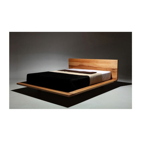 Mood olajkezelt égerfa ágy, 120 x 220 cm - Mazzivo