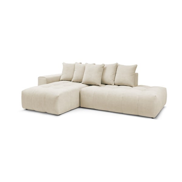 Bézs sarokkanapé (bal oldali) Mont-Blanc – Bobochic Paris-image-3