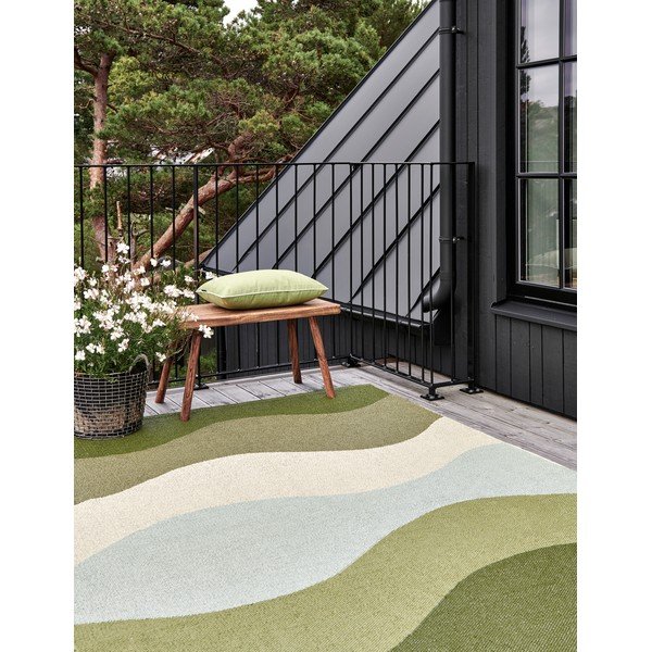 Kültéri párna 38x58 cm Sunny Olive – Pappelina-image-1