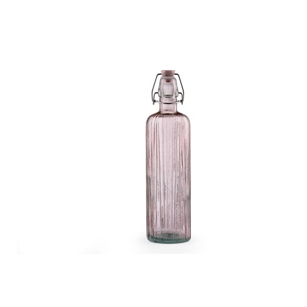 Kusintha rózsaszín üveg vizespalack, 750 ml - Bitz