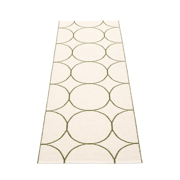 Sötétzöld kültéri-beltéri futószőnyeg 70x200 cm Boo Dark Olive – Pappelina-image-2