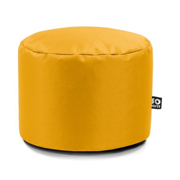 Sárga gyerek babzsákfotel Dot M – So Soft?