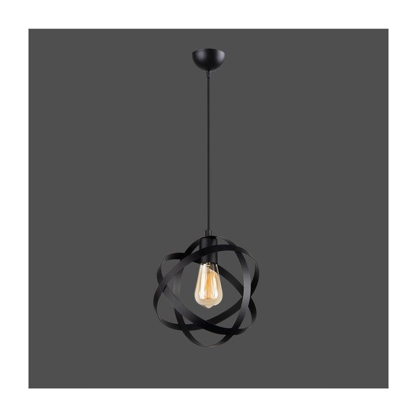 Fekete fém függőlámpa Lama – Squid Lighting-image-1