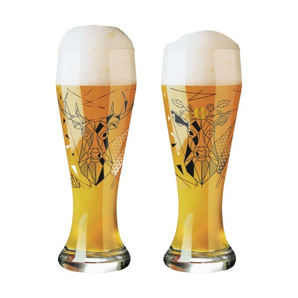 Weizen 2 db kristályüveg söröspohár, 645 ml - Ritzenhoff