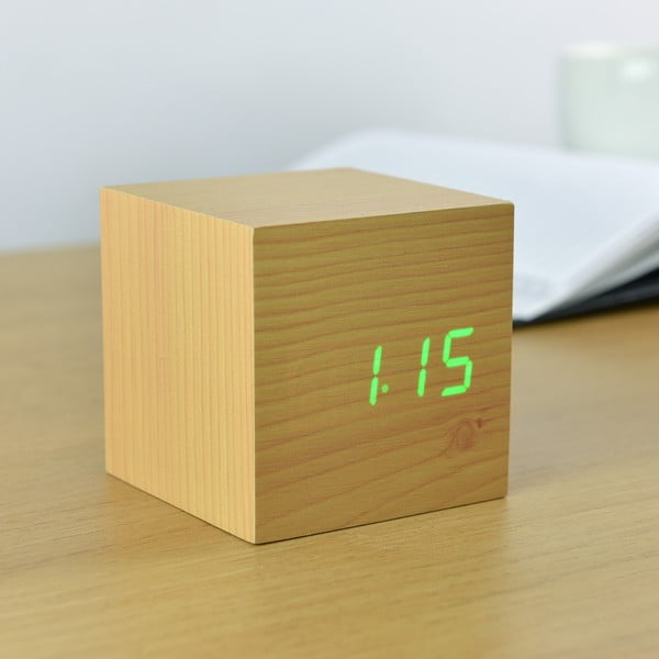 Digitális ébresztőóra Cube Click – Gingko-image-2