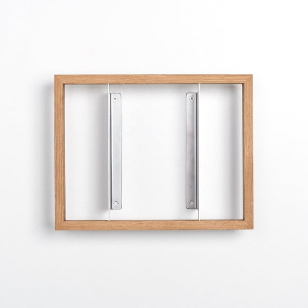 b4 tölgyfa könyvespolc, magasság 25 cm - das kleine b-image-2