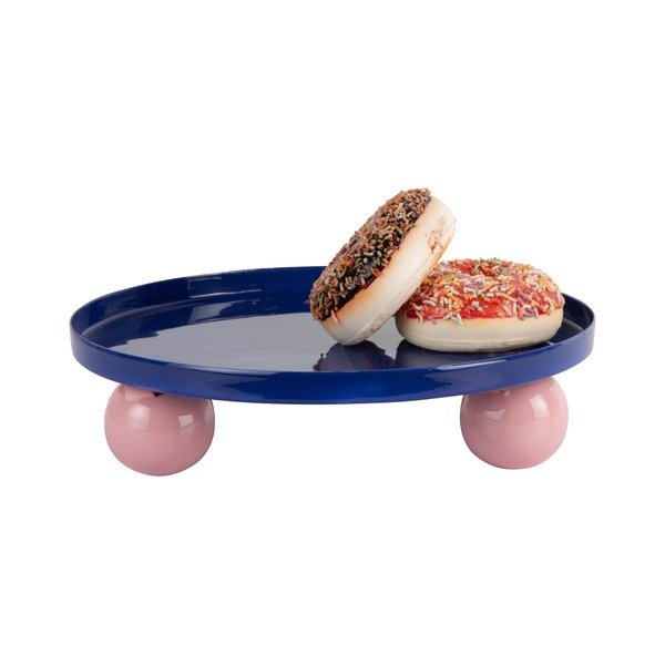 Fém dekoratív tálca ø 25 cm Double Funky – PT LIVING-image-3