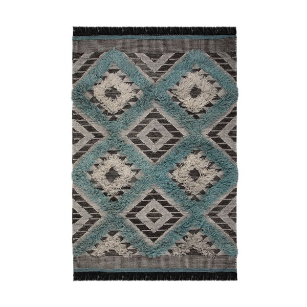 Julio kék-szürke szőnyeg, 160 x 230 cm - Flair Rugs