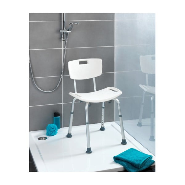 Stool With Back zuhanyszék háttámlával, 54 x 49 cm - Wenko-image-4