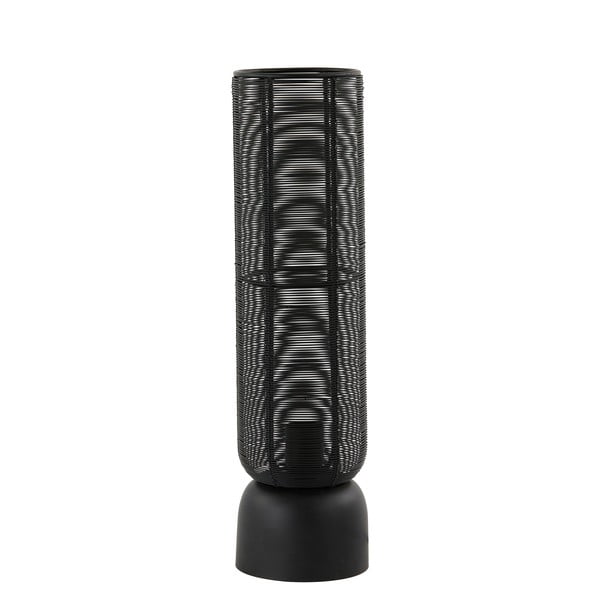 Fekete asztali lámpa (magasság 49,5 cm) Lezuza – Light & Living