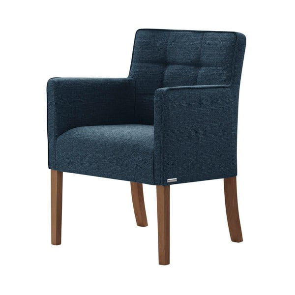 Freesia kék bükk szék, sötétbarna lábakkal - Ted Lapidus Maison