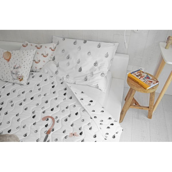 Pamut-szatén steppelt takaró és párnahuzat szett 140x200 cm – Butter Kings-image-1