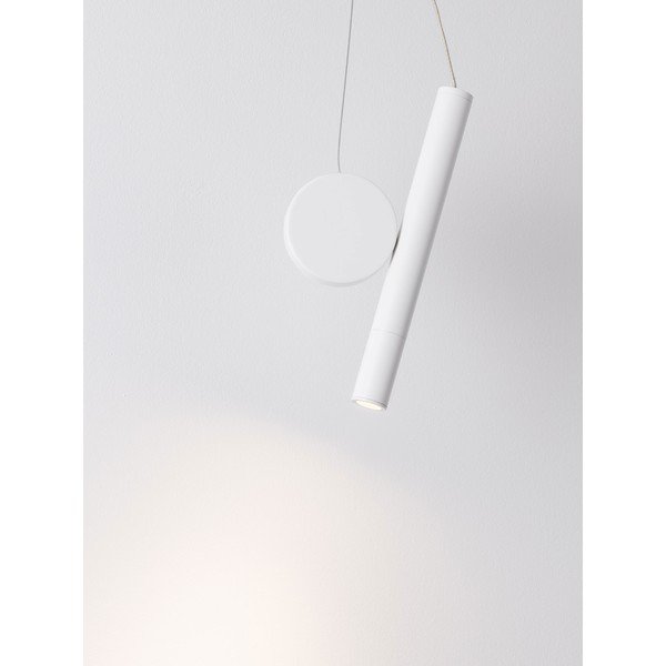 Fehér alumínium LED függőlámpa ø 23,5 cm Vero – Nova Luce-image-2