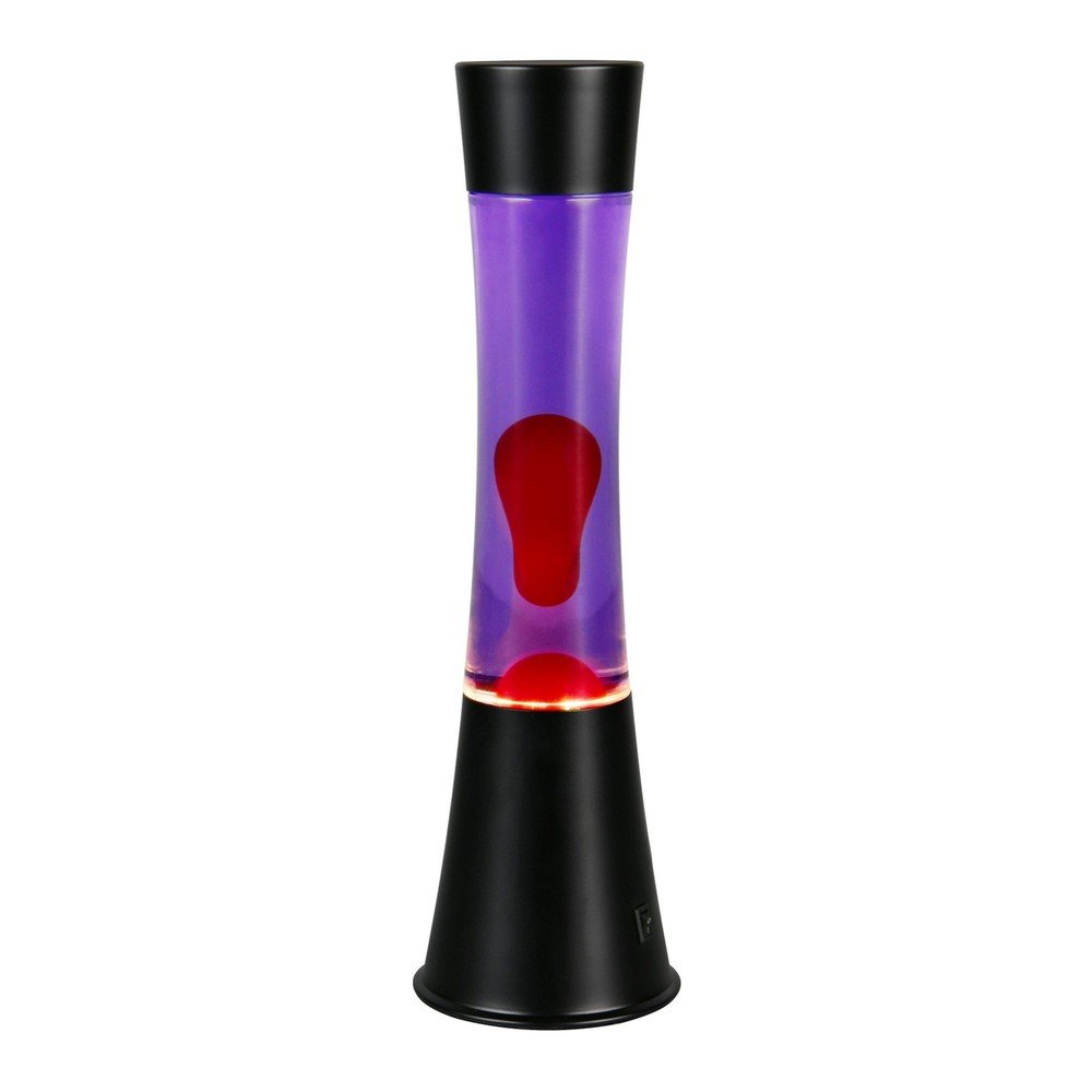 Fekete LED lávalámpa (magasság 39,5 cm) Etna – Reality