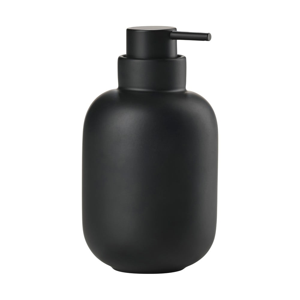 Fekete agyagkerámia szappanadagoló 300 ml Sensu  Zone