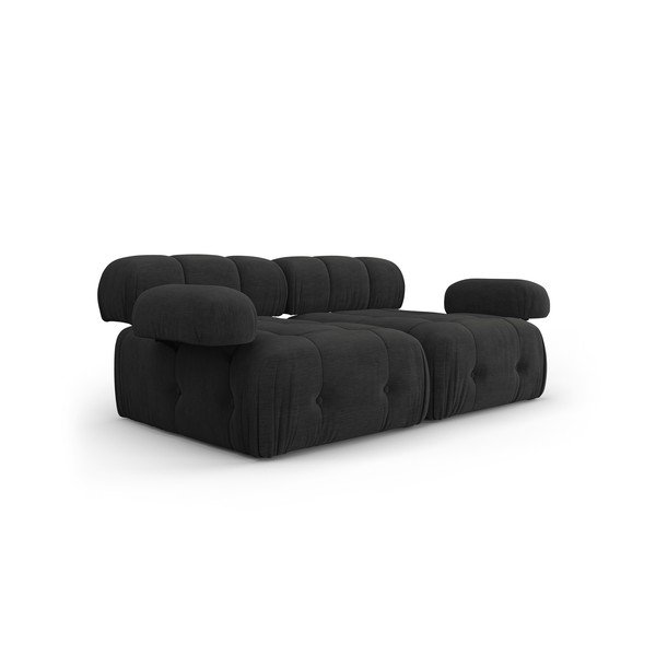 Fekete kanapé 192 cm Ferento – Cosmopolitan Design-image-1
