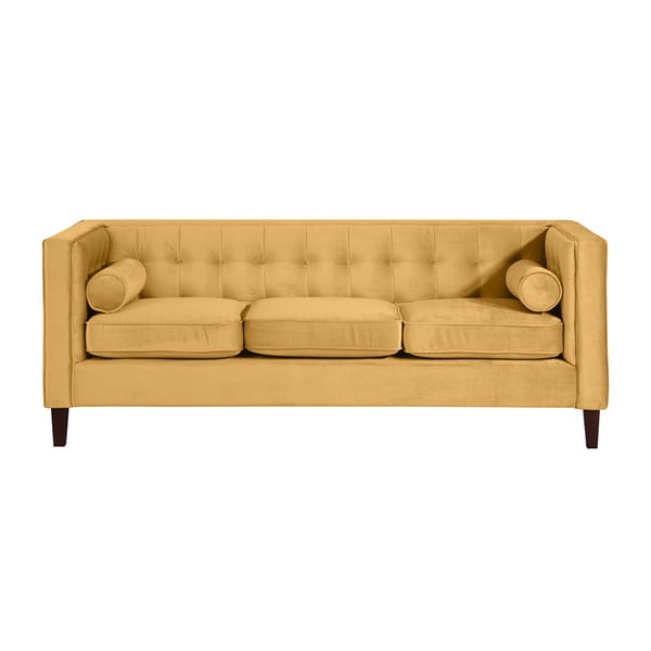 Jeronimo sárga kanapé, 215 cm - Max Winzer