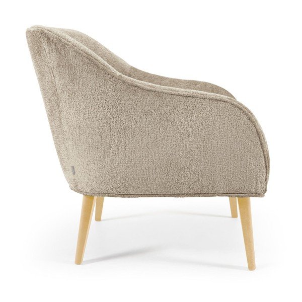 Bézs fotel Bobly - Kave Home-image-3