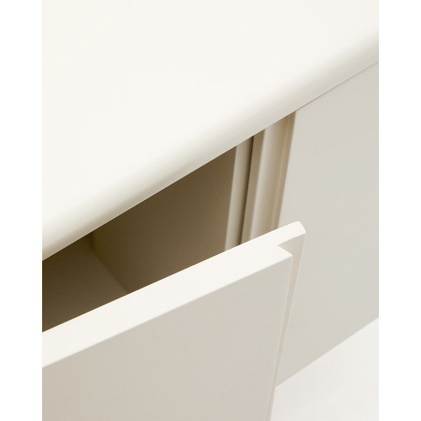 Bézs fali mosdó alatti szekrény 90x35 cm Salaya – Kave Home-image-3