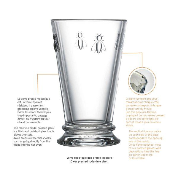 Abeille pohár, 350 ml - La Rochère-image-3