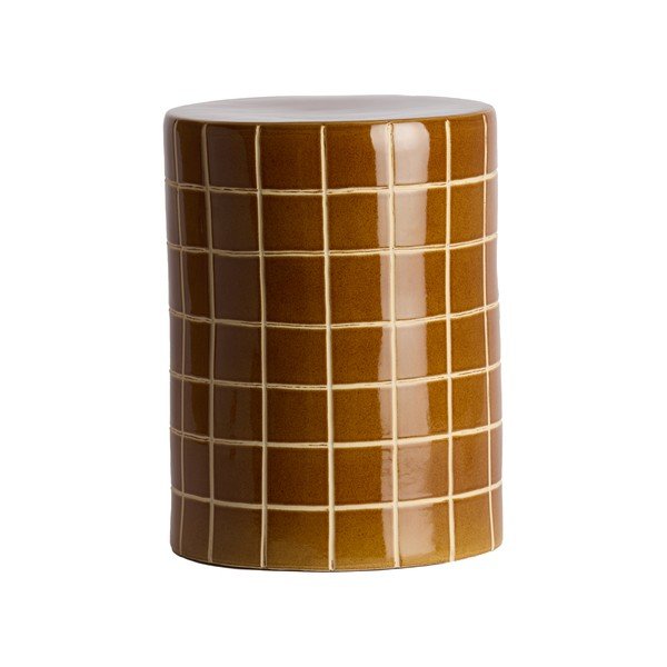 Kerámia kerek tárolóasztal ø 33 cm Maucho – Light & Living