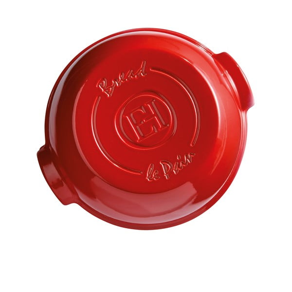 Piros kerámia kenyérsütő forma, ⌀ 29,5 cm - Emile Henry-image-4