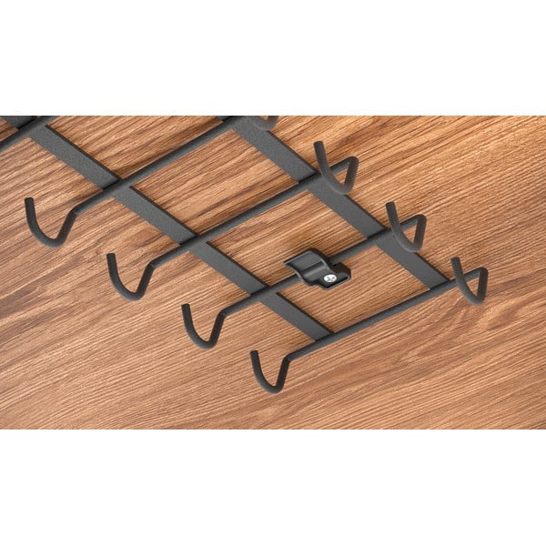 My Mug Lava fekete függő bögretartó - Metaltex-image-3