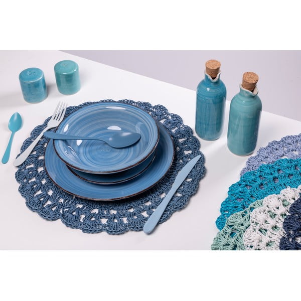 Papír tányéralátét szett 6 db-os ø 38 cm Uncinetto – VDE Tivoli 1996-image-2