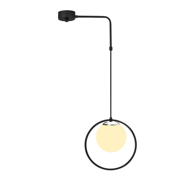 Elpidas fekete fém függőlámpa - Opviq lights-image-1