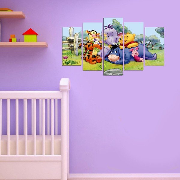 Winnie the Pooh ötrészes kép-image-1