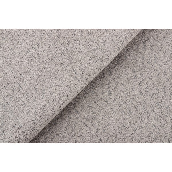 Szürke kárpitozott franciaágy ágyráccsal 160x200 cm Tina – Ropez-image-4